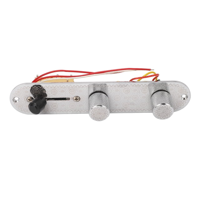 Pre Wiring Electric Guitar Control Plate Prewired Loaded Harness 3 Way Switches Knobs For Telecaster Parts