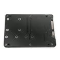 thumbnail image 4 of Caja convertidora adaptadora 2 en 1 M.2 NGFF B-Key y mSATA SSD a SATA 3.0, 4 of 9