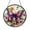 Acrylic 3.5 Inch, variant on Butterfly Stained Glass Panel – Colorful Floral Design for Window Decoration
