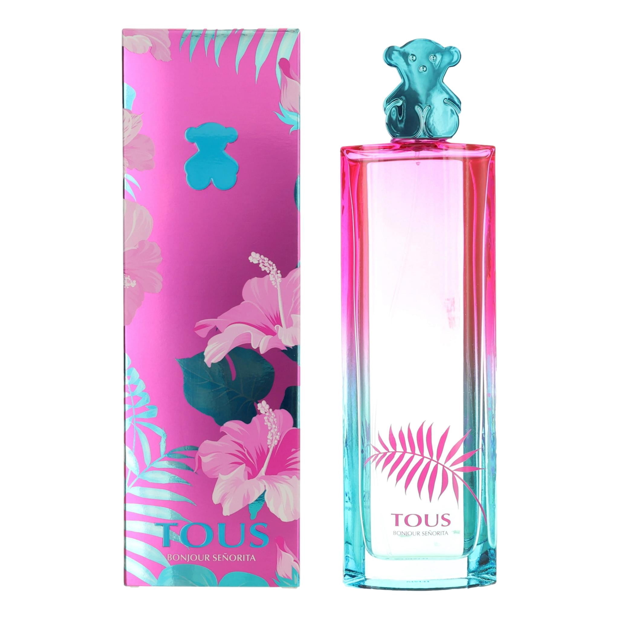 Tous Bonjour Senorita Eau de Toilette Perfume for Women, 3 Oz Full Size
