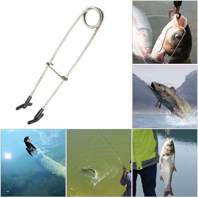 Abridor De Boca De Pescado Tmvgtek Esparcidor De Boca De Pescado Portátil Abridor De Boca De Pescado De Acero Inoxidable De 7 Pulgadas (B)