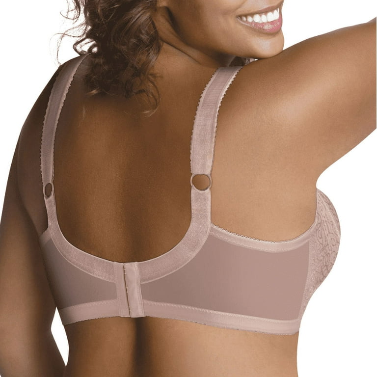 Just My Size Comfort Shaping Wirefree Bra Sandshell 48D Women's