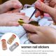 thumbnail image 5 of Shipin Glitter Foil Nail Art Stickers for Nail Art Supplies 3Pcs, 5 of 5