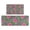 Pioneer Flower Floral-2, variant on Pioneer Flower Floral Print Pattern Kitchen Rugs Sets Of 2, Anti Fatigue Non Slip Washable Floor Mats for Kitchen Sink Laundry, 17X30 Inch 17X47 Inch