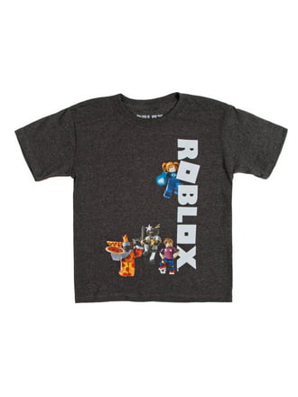 Roblox Black Logo Short Sleeve T Shirt Little Boys Big Boys - custom shirts for roblox high school id