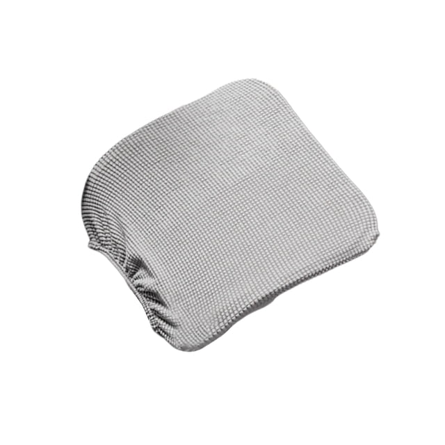 fastboy Chair Cover Slipcover Stretch Seat Computer Protection Office Home Wedding Universal Anti-dust Armchair Decoration Silver Gray/Backrest