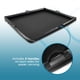 thumbnail image 5 of Hoja de masaje inflable con asas, sábana impermeable de PVC autoinflable con lados, duradera, fácil de limpiar, 83 x 61 x 6 pulgadas, 5 of 8