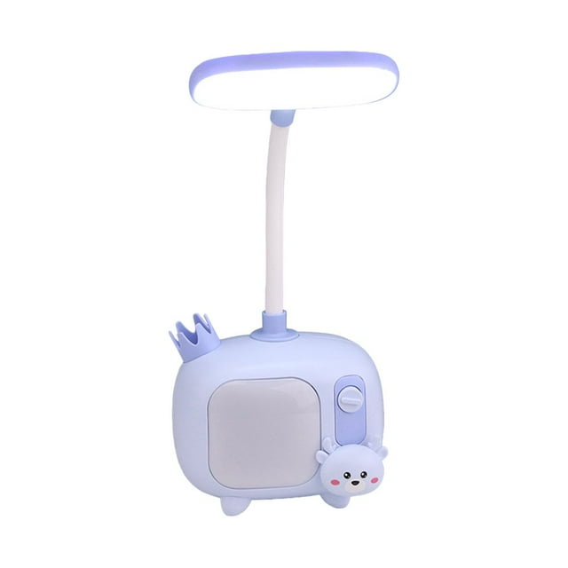 Cute Deer Bunny Table Lamp Cartoon Animal Learning Eye Protection Night Light Teens Girls Boys Gift