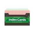 thumbnail image 2 of NIBOLOG 1 Set Index Cards Vibrant Color Eye-catching Paper Ruled Index Writing Study Cards for Home, 2 of 8