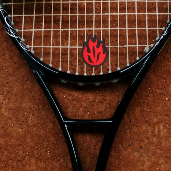 OATIPHO Professional Tennis Racket Dampeners Red Silicone Effective Absorption 6Pcs