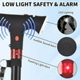 thumbnail image 5 of Cane Hero Walking Cane – Foldable Adjustable Smart Cane with LED Light & Alarm, Four-Leg Base, Double Handles, Includes Storage Bag & Anti-Slip Tip (1 PC), 5 of 8