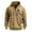 Khaki#21, variant on Mens Valentine Fleece Hoodies Long Sleeve Quarter Zip Hooded Sweatshirts Winter Warm Casual Pullover Hoodie with Kangaroo Pocket Navy S