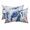 Light Gray Dark Blue, variant on Coastal Animals Outdoor Pillows for Chaise Lounge Chair Waterproof Lumbar Pillows with Insert&Adjustable Strap Beach Headrest Pillow Watercolor Sea Turtle Seahorse Jellyfish Coral Pool Pillow 11"x16"