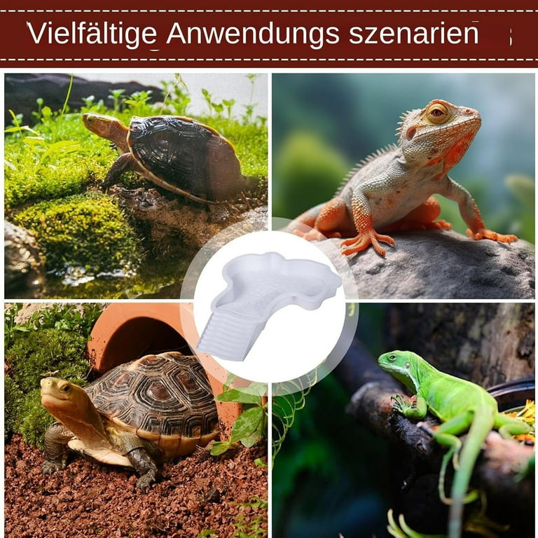 Eespoir Extra Large Reptile Bathing Pool, Turtle Bathing Pool