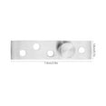 thumbnail image 2 of HINTRMENT 2pcs Hidden Door Hinges Invisible Stainless Steel for DIY Projects, 2 of 6