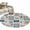 Beige, variant on Summer Ocean Area Rugs 5'x7', Washable Small Throw Rugs for Laundry Room Playroom, Blue Coastal Fish Food Wine Crab Sailboat Indoor Outdoor Rug Non-Slip Low Pile Carpet Runner Reversible Floor Mats