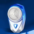 thumbnail image 1 of AMERTEER Electric Razor Mesh Blade One-Button Use Shaver Mini 7000 RPM Waterproof for Men, 1 of 9