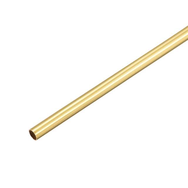 Tuberías de latón Uxcell sin costura 3.5mm x 0.2mm