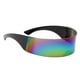 thumbnail image 3 of Gafas de sol para mujer Multicolor jinwen Gafas de sol futuristas unisex, 3 of 6