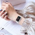 thumbnail image 4 of 3-Pack Bands Compatible with Apple Watch 38mm 40mm 41mm 42mm 44mm 45mm, Adjustable Stretchy Replacement Strap Bracelet Wristband Compatible with iWatc, 4 of 4
