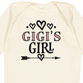 thumbnail image 4 of Inktastic Gigi Girl Granddaughter Girls Long Sleeve Baby Bodysuit, 4 of 5