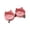 Pink, variant on RKSTN Ceramic pets bowl Double Bowl Shaped Ceramic Cats Dog Bowl Cats Food Bowl Water Bowl Tall Bowl To Protects The Cervical Spine Pet Food Bowl Canned Food And Treat Dishs pet supplies