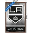 thumbnail image 3 of NHL Los Angeles Kings Logo 15 Wall Poster, 22.375" x 34", Framed, 3 of 6