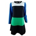 thumbnail image 4 of Women's Color Block Sheath Dress-SG-4, 4 of 4