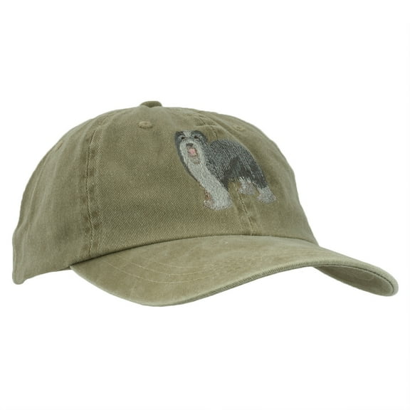 Bearded Collie Adjustable Baseball Cap
