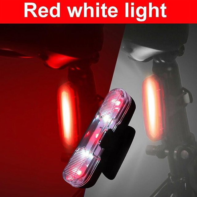 Bicycle Rear LED Light Bicycle Rear Tail Light USB Rechargeable Bike Lamp Waterproof