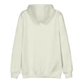 thumbnail image 3 of FUNIER Hooded Sweatshirt Stitch Print Polyester 100-8XL Full Size Unisex Casual Christmas Sweater with Keychain for Adult & Children, Beige, 3 of 6