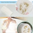 thumbnail image 4 of Paquete de 6 esponjas 100% naturales de 4 pulgadas, depurador exfoliante de spa para el cuidado de la piel en el baño, la mejor esponja exfoliante corporal Luffa, elimina la piel muerta, 4 of 5