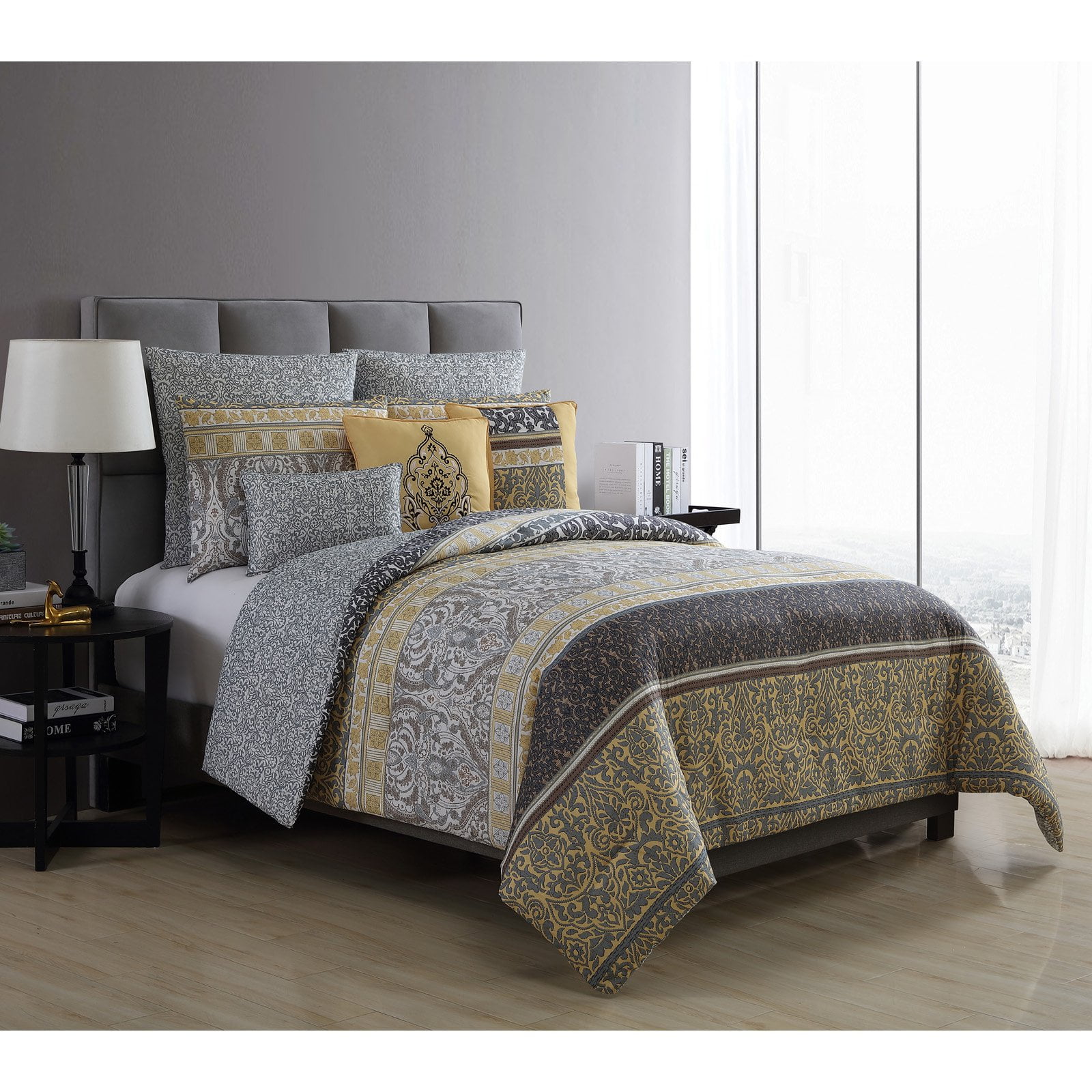 Royalty Medallion 6 Piece Comforter Set by VCNY Home