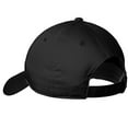 thumbnail image 4 of Nike Golf Dri Fit Swoosh Front Cap Black White, 4 of 4