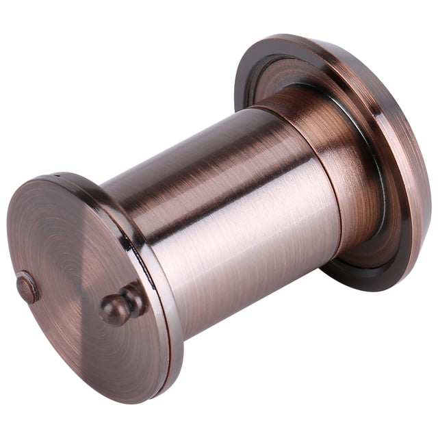 Leylor Door Viewer -Home Security Optical Glass 220 Degree Wide Angle Door Scope Viewer (Red Bronze)
