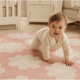 thumbnail image 5 of Little Nest Toddler Area Rug, Flower Power, 3X5", 5 of 6