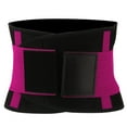 thumbnail image 2 of Breathable Warming Waistband Soft Adjustable Abdominal Wrap Waist Back Support BeltRed M, 2 of 10