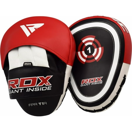 RDX MAYA HIDE LEATHER FOCUS MITTS PADS (Best Gear For Maya)