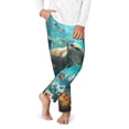 thumbnail image 2 of Hirioo Underwater Swimming Guinea Pig for Teenagers' Pajama Pants Womens Lounge Pants with Pockets Pj Bottoms Pants for Men-Small, 2 of 6