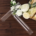 thumbnail image 6 of BalsaCircle 2 Clear 10" Open End Cylinder Glass Hurricane Candle Shades Party Events, 6 of 8