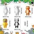thumbnail image 2 of 5 piezas lindos perillas de animales manijas para niños perillas de cerámica tiradores y perillas de cajones de animales perillas de gabinete de animales Wanke, 2 of 3