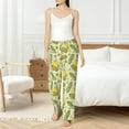 thumbnail image 4 of Salouo Corn And Corn Oil Print Women's Pajama Pants Casual Loose Sweatpants PJs Flowy Pants Drawstring Palazzo for Women Wide Leg Pants Lounge Pajama -XX-Large, 4 of 8