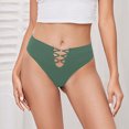 thumbnail image 2 of Ashirexll High Waisted Underwear for Women, Ladies Underwear Panties, Low Waist Peach Hip Lift Lightweight Breathable Seamless Thong, 2 of 5