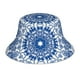 thumbnail image 1 of Balery Blue Watercolor Sombreros para el sol para hombre y mujer, sombrero de pescador con UPF 50+, 1 of 6