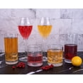 thumbnail image 6 of Wine Goblets Nova Goblet Set of 6 Clear 11.83 fl oz (350 ml) Wedding Goblet Glass Cups for Wine Soda, 6 of 8