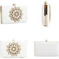 thumbnail image 5 of LZCKDPX Womens Evening Clutch Bag Designer Evening Handbag Hand Bag,Lady Party Wedding Clutch Purse, 5 of 8