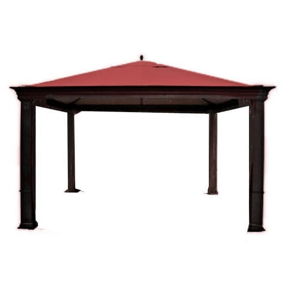 Garden Winds Tiverton (Series 3) Replacement Canopy Top - RipLock 350, Cinnabar