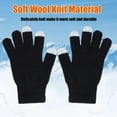 thumbnail image 3 of 2Pairs Electric Usb Heated Gloves Touchscreen Winter Hand Warm Thermal Gloves, 3 of 6