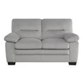 thumbnail image 5 of Lexicon Keighly Textured Fabric 2-Piece Upholstered Sofa Set in Gray, 5 of 12
