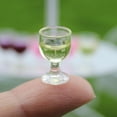 thumbnail image 2 of Juego de 10 Piezas de Champán en , Copas de , , Comestibles Sunnimix Copa de vino Dollhouse, 2 of 7